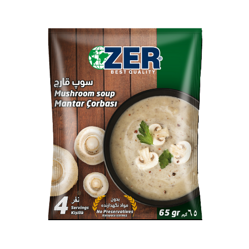 سوپ نیمه آماده قارچ ۶۵ گرمی