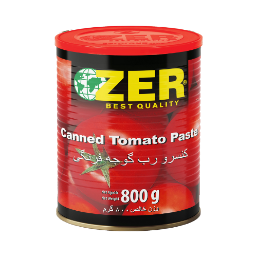 کنسرو رب گوجه فرنگیقوطی ۸۰۰ گرمی
