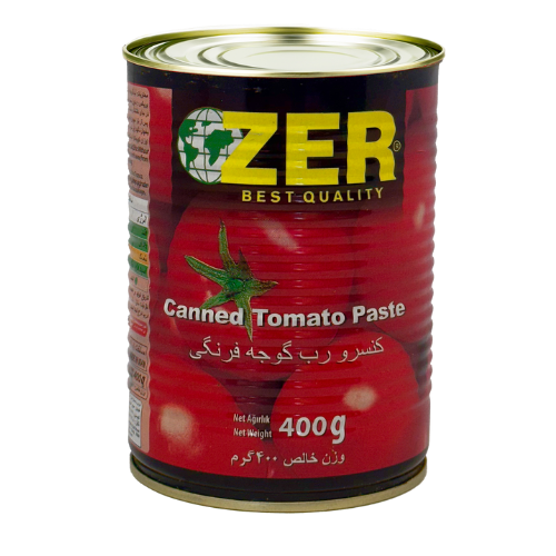 کنسرو رب گوجه فرنگیقوطی ۴۰۰ گرمی
